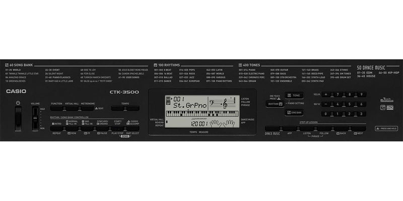 Teclado Casio CTK-3500