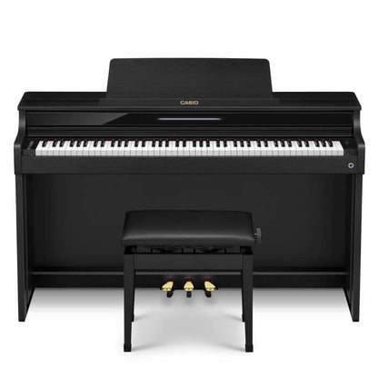 Piano de Mueble Casio Celviano AP-550 Negro 88 Teclas Acción de Martillo con Silla