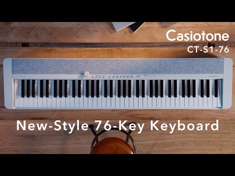 Teclado Casio CT-S1-76 Blanco