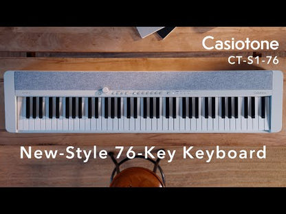 Teclado Casio CT-S1-76 Blanco