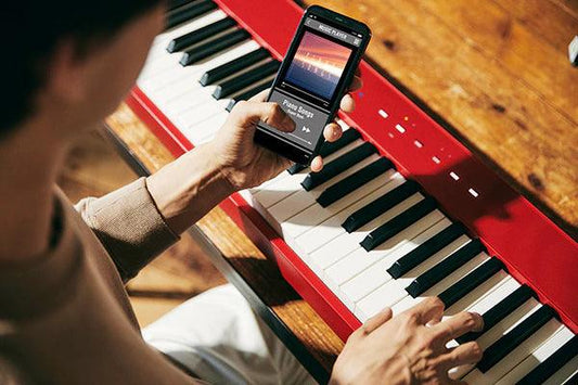 Piano Digital Casio Privia PX-S1100 Rojo