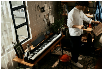 Piano Digital Casio Privia PX-S5000 Negro