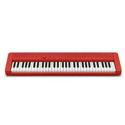 Teclado Casio Casiotone CT-S1 Rojo Con Adaptador