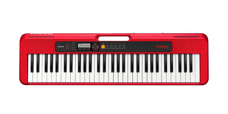 Teclado Casio Casiotone CT-S200 Rojo con Adaptador