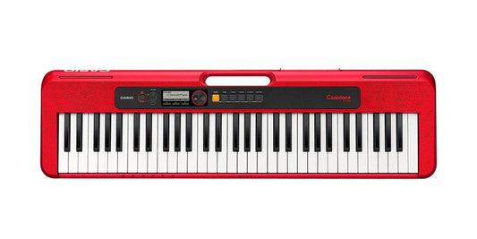 Teclado Casio Casiotone CT-S200 Rojo con Adaptador