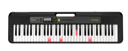 Teclado Casio Casiotone LK-S250 con Adaptador